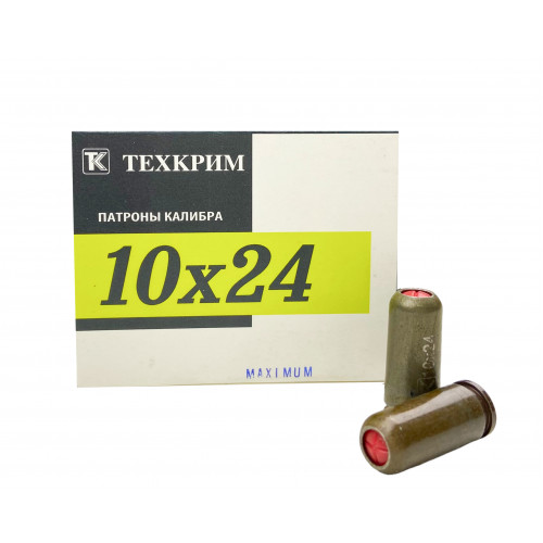 Патрон 10х24 Техкрим Maximum светозвуковой 1/20