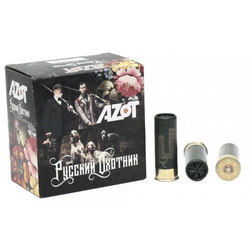 Патрон 12x70 Азот Русский Охотник 4 32гр
