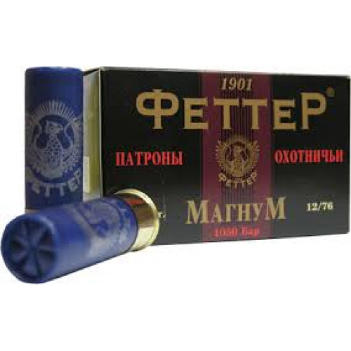 Патрон 12х76 Феттер 0000 42 Магнум