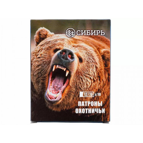 Патрон 12x70 Сибирь пуля Импульс 7