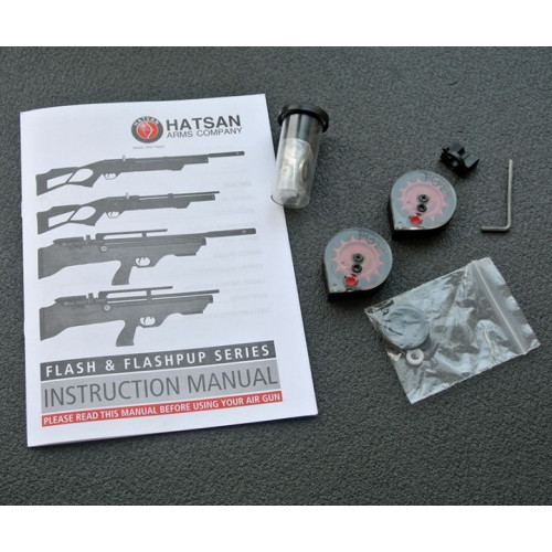 Винтовка Hatsan Flash PCP 4,5мм пластик